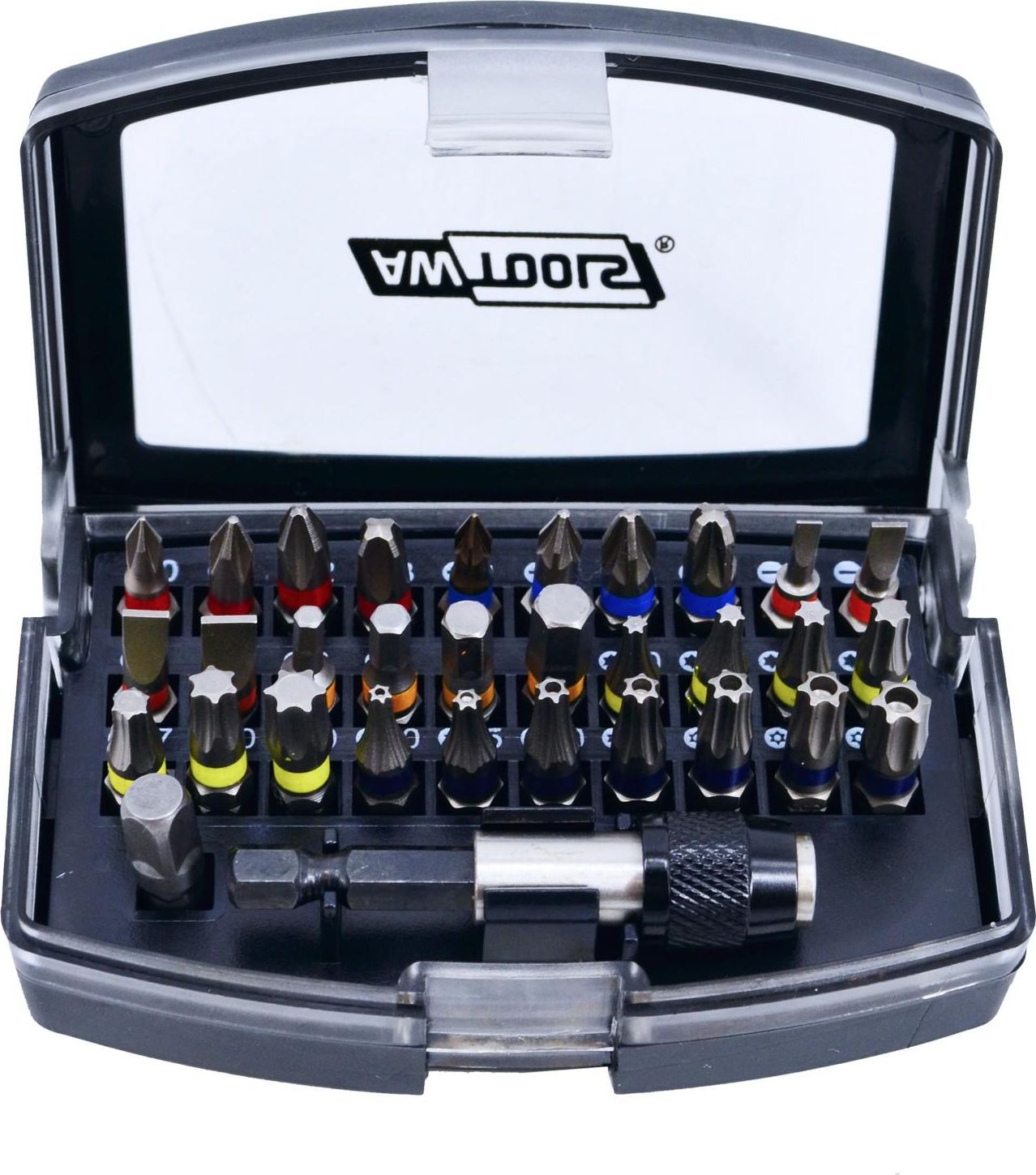 AWTools AWTOOLS ZESTAW BITÓW KOŃCÓWEK WKRĘTAKOWYCH S2 32cz. AW37915