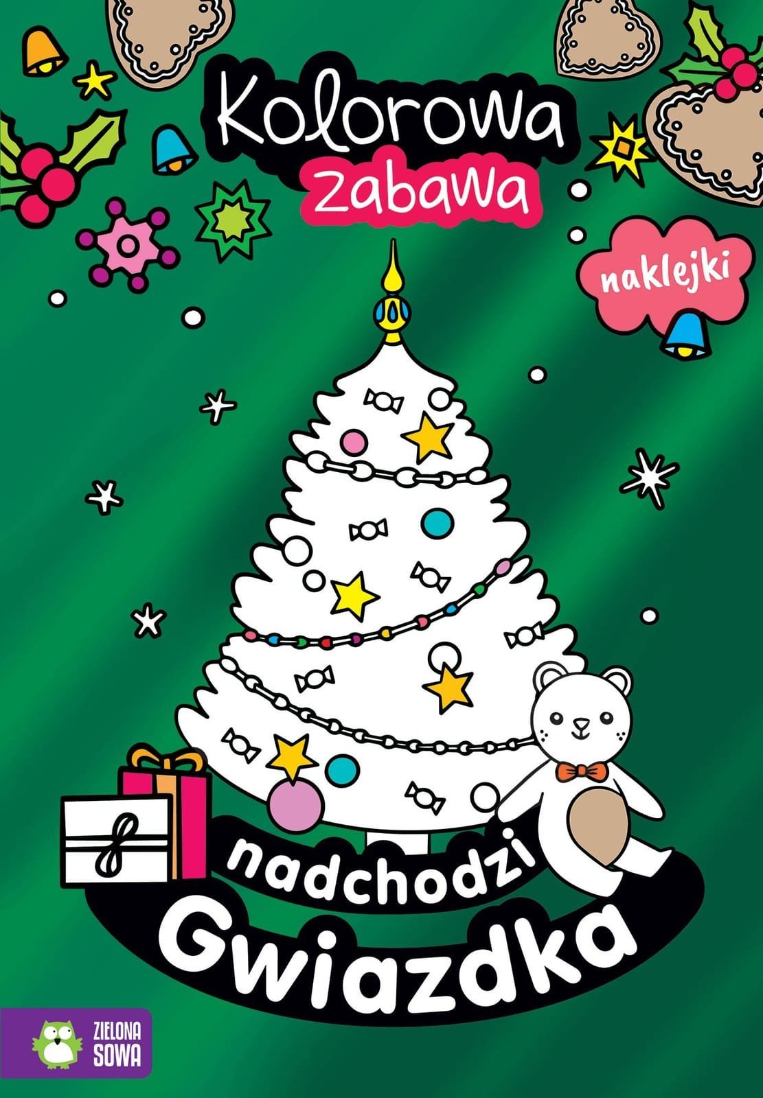 Zielona Sowa Kolorowa zabawa. Nadchodzi gwiazdka