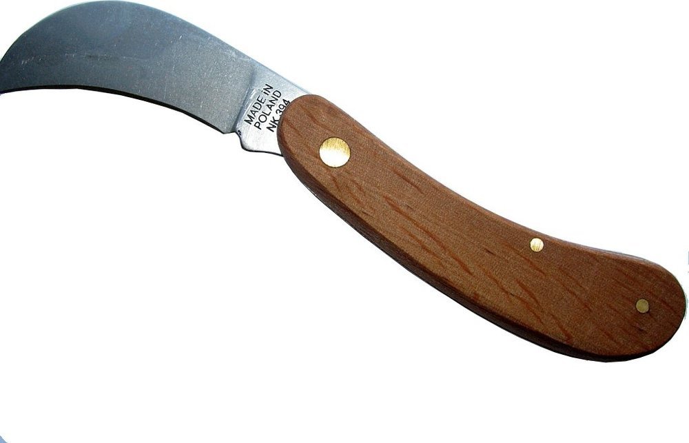 NÓŻ OGRODNICZY SADOWNICZY SIERPAK 394 OSKARD POLSKI