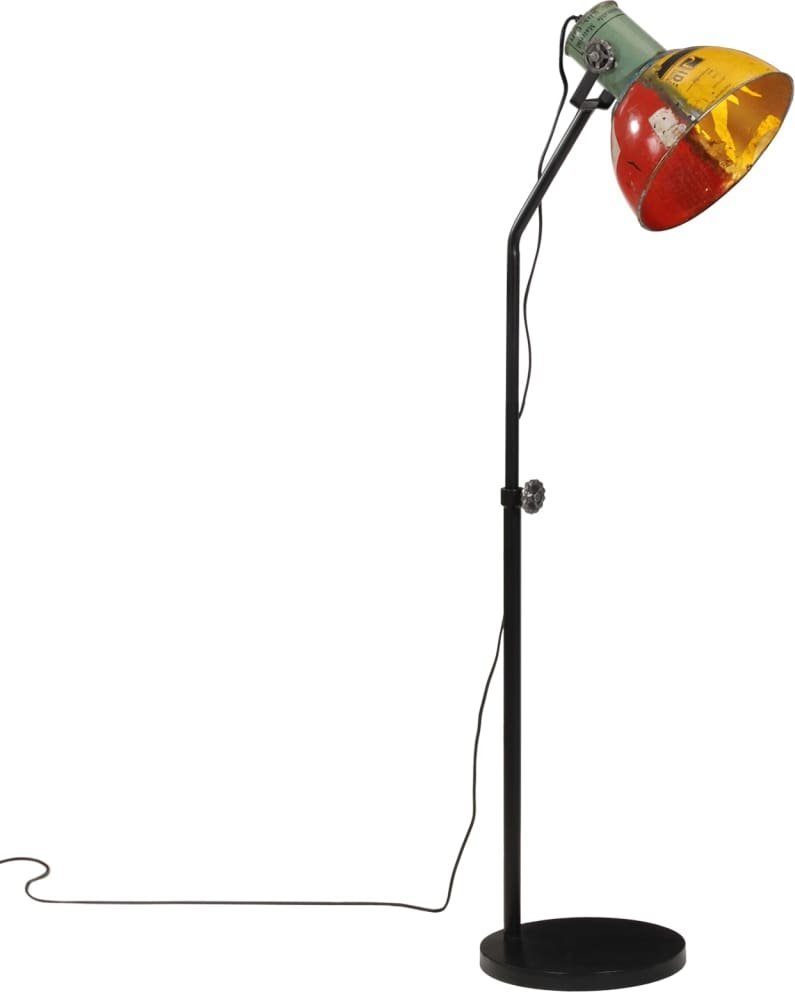 vidaXL Lampa stojąca, 25 W, wielokolorowa, 30x30x90-150 cm, E27