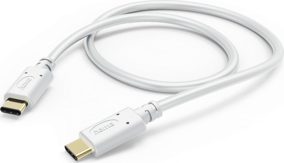 Kabel USB Hama USB-C - USB-C 1.5 m Biały (002015920000)