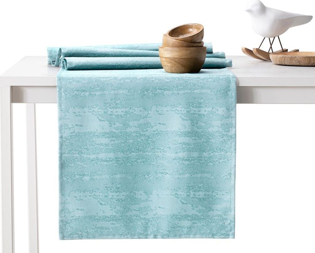 AmeliaHome AmeliaHome bieżnik plamoodporny VESTA HMD RETROBLUE 40X140