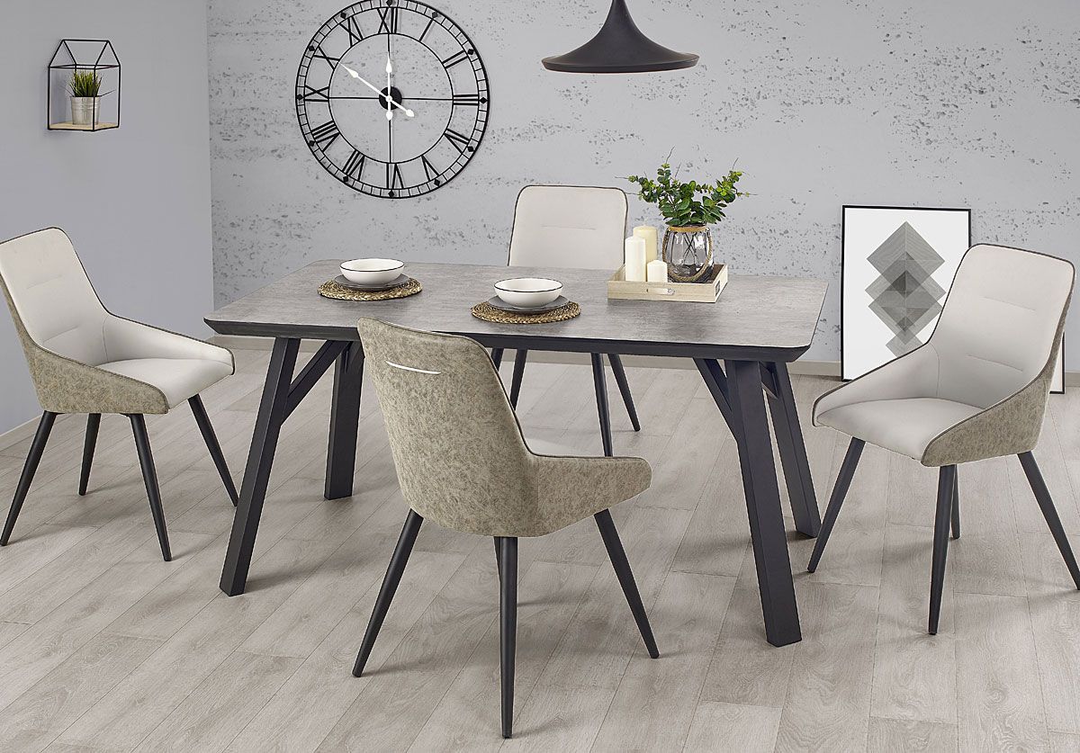 Elior Industrialny stół Axe - beton