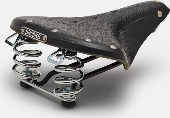 Brooks Siodełko BROOKS B67 SHORT, Black, Steel Rail, Waga 810g, Linia Leather (NEW)