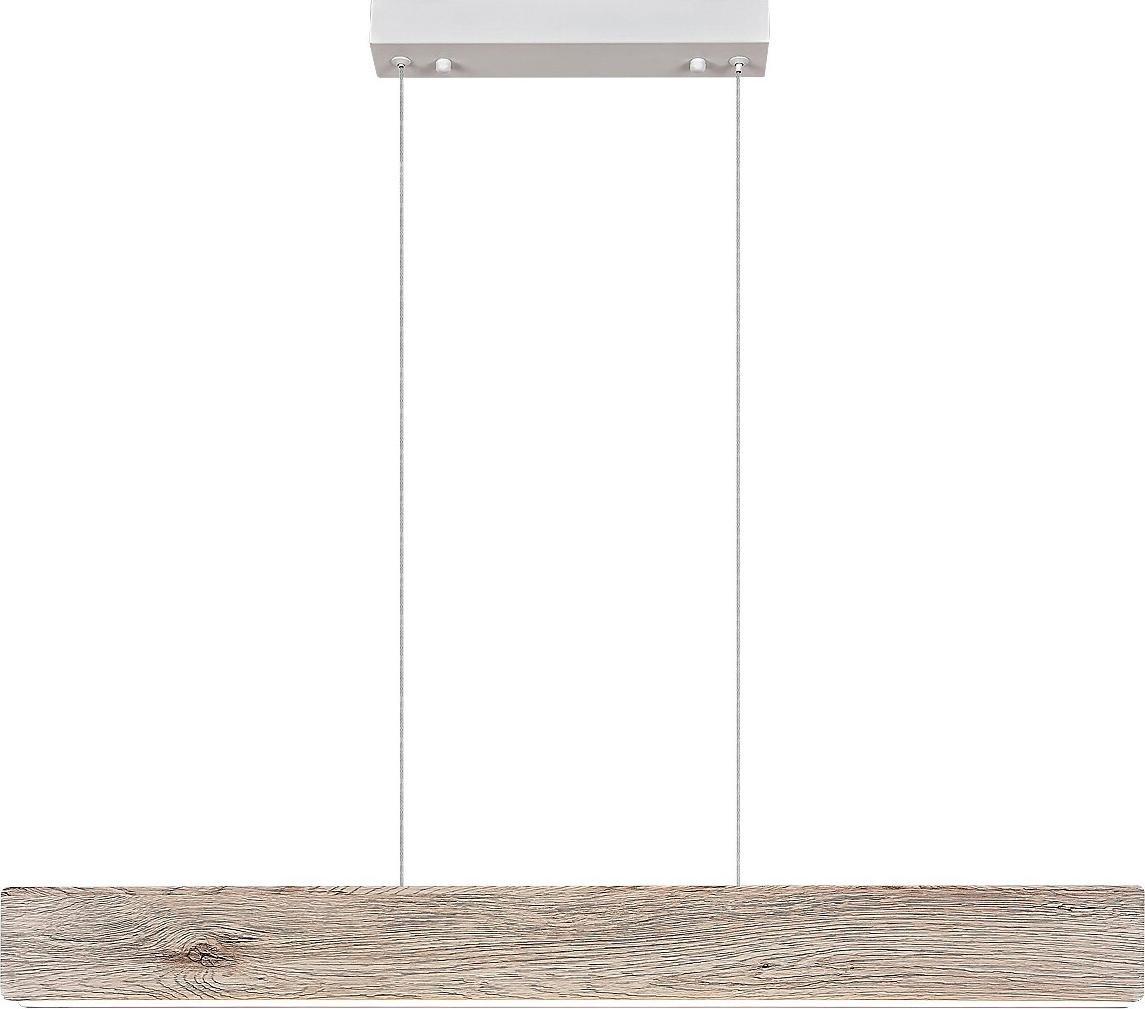 Lampa wisząca Rabalux Wisząca lampa ekologiczna Cinnamon LED 34W 3000K belka drewniana