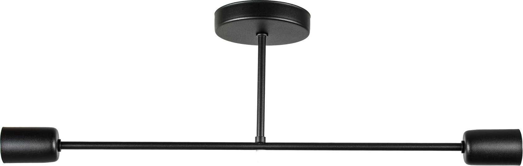 Lampa wisząca Orno SOLO 2P E27, lampa wisząca, max. 2x60W, czarna