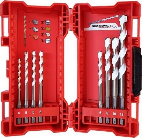 Wiertło Milwaukee WIERTÅA UNIWERSALNE 8SZT
