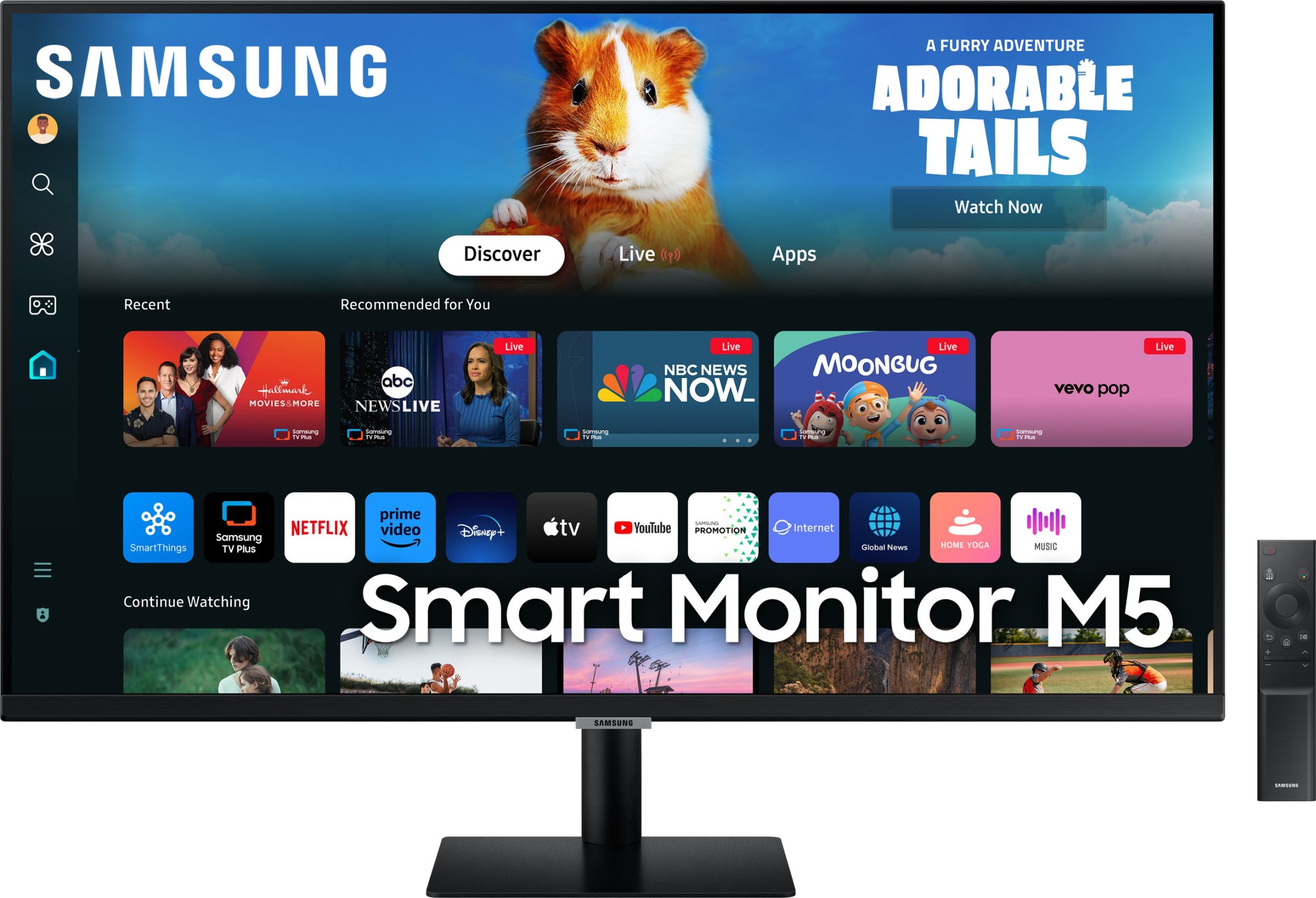 Monitor Samsung Smart M5 (LS27DM500EUXDU)