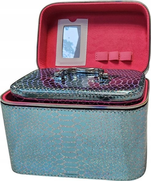 ExtraLink EXTRALINK LIFESTYLE KOSMETYCZKA DAMSKA ORGANIZER KUFEREK NA KOSMETYKI 3W1 247