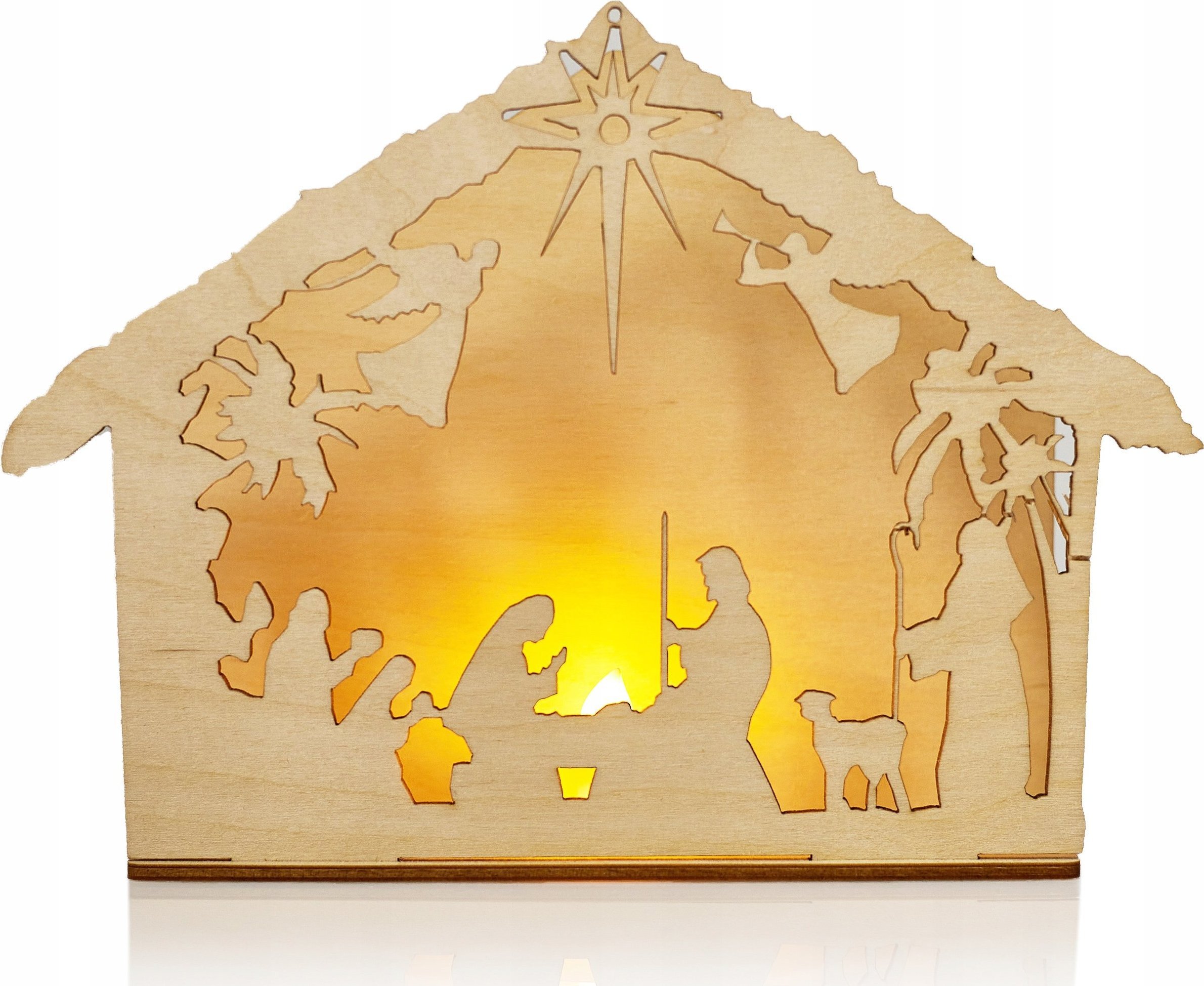 Dekoracja świąteczna Techrebal szopka