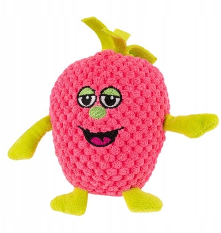 Zabawka, dla psa, ananas, pluszowa, 14 cm