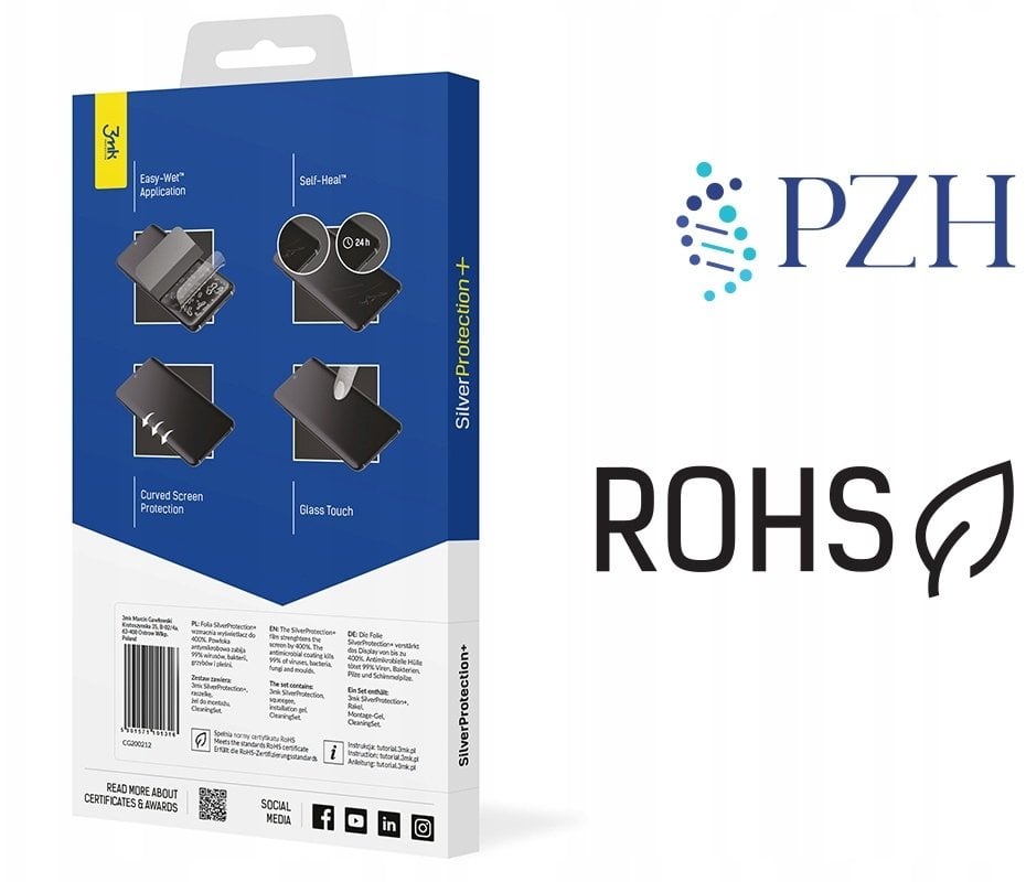 3MK SilverProtection+ do Motorola Edge 70