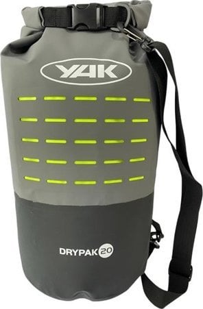 YAK YAK Drybag 20L Black/Grey/Lime 7003333