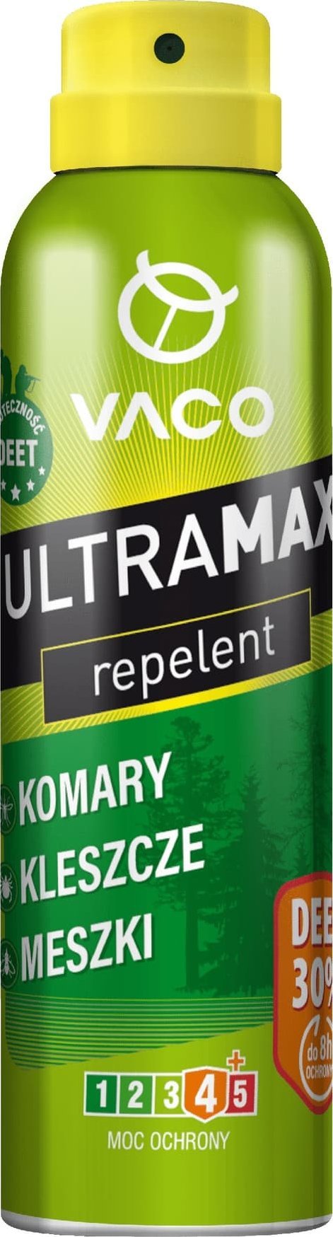 Vaco VACO ULTRAMAX Spray na komary,kleszcze i meszki DEET 30% 170ml
