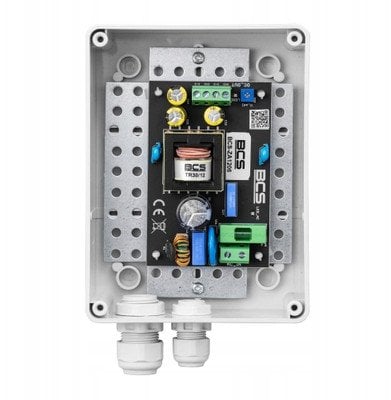 BCS-ZA1206/S BCS Zasilacz impulsowy 12 V 6 A do zasilania systemów CCTV