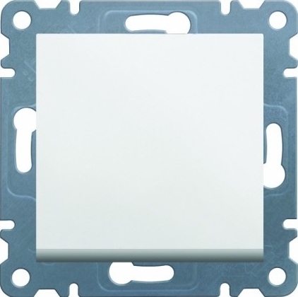 Hager Łącznik jednobiegunowy Lumina 2 biały (WL0010)