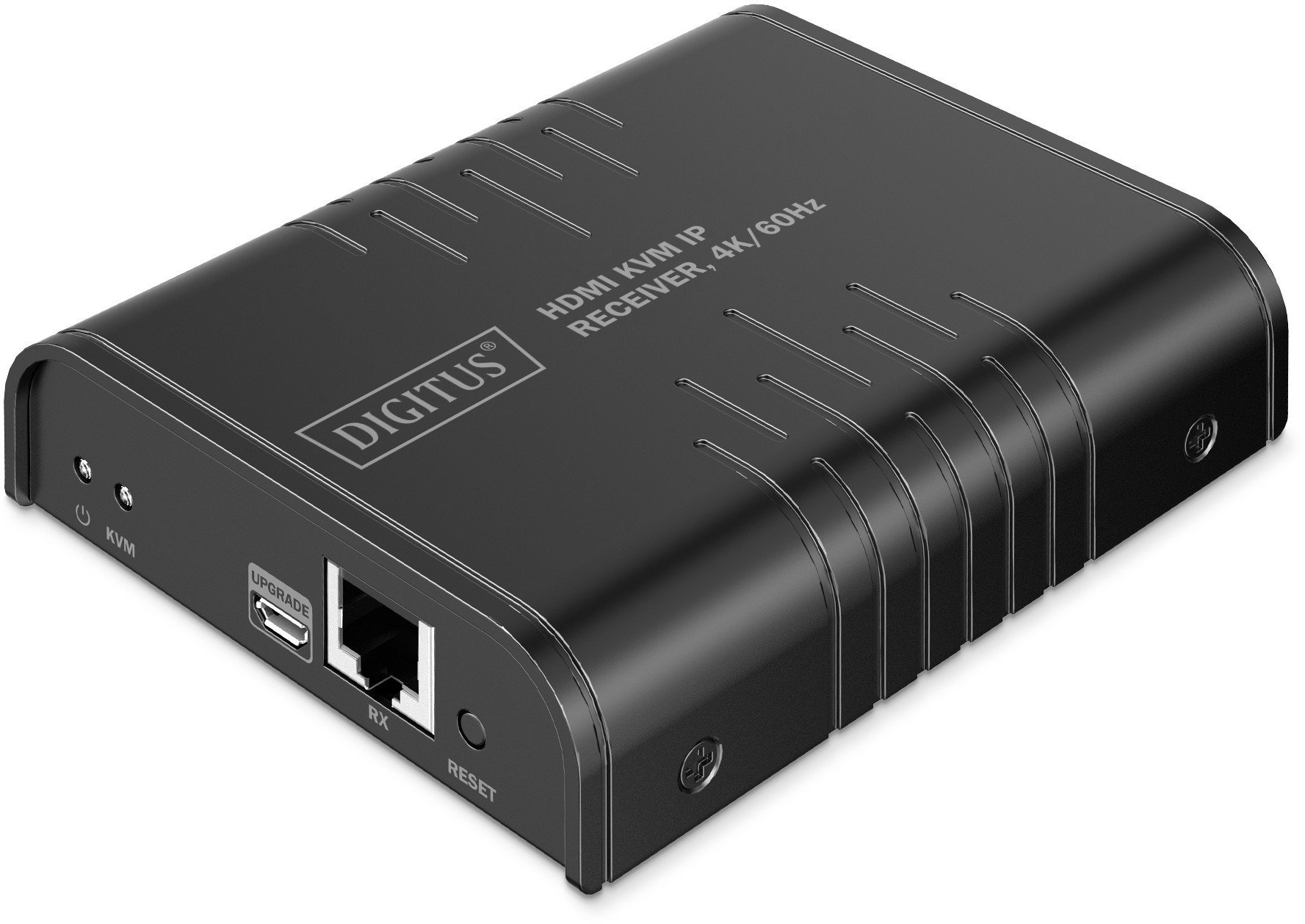 DIGITUS HDMI KVM IP Receiver 4K/60Hz schwarz