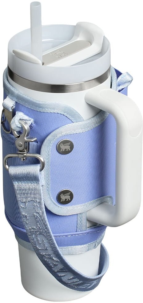 Wygodna torebka z paskiem na kubek Quencher 1,18 l - praktyczne kieszonki, kolor Hydrangea