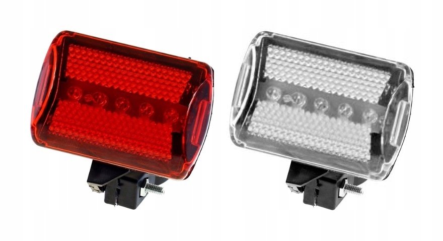 TG47904 LAMPKI ROWEROWE ŚWIATŁA do ROWERU ZESTAW PRZÓD TYŁ