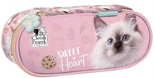 Piórnik kosmetyczka kot