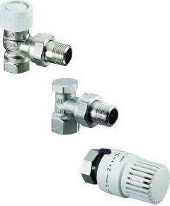 Oventrop Zestaw grzejnikowy DN 15, kątowy (Vindo TH 0*1-5, zawór AV9, Combi 2) OVENTROP 1673704PL