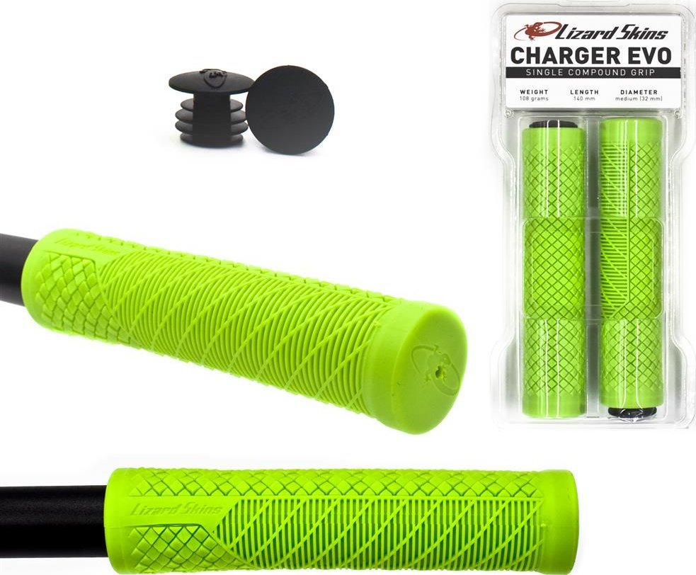 Lizard Skins Chwyty Lizard Skins Charger Evo SC 32 x140 mm, zielone