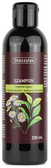 SKOCZYLAS Szampon regenerujący z Rumiankiem i Zieloną Herbatą 200ml