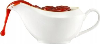 Dajar Sosjerka do sosów porcelanowa biała 400 ml
