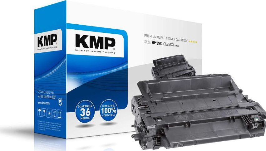 Toner KMP Black Produkt odnowiony 55X (1222,8300)