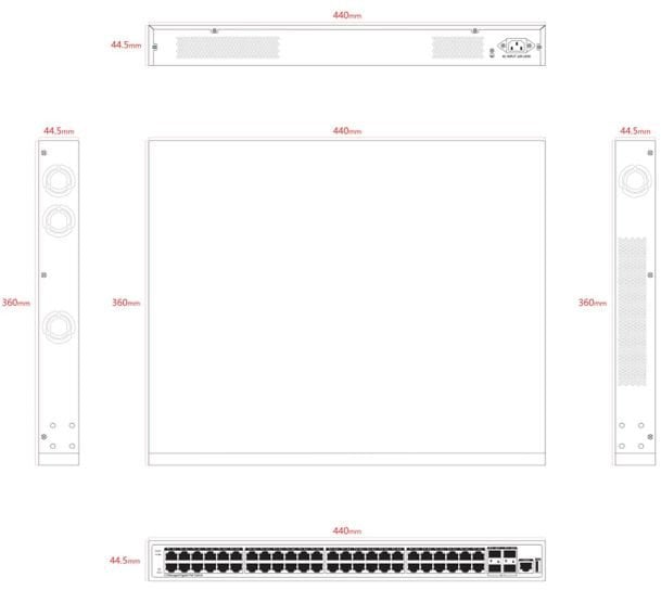 Managed L3 - 48 x Gigabit