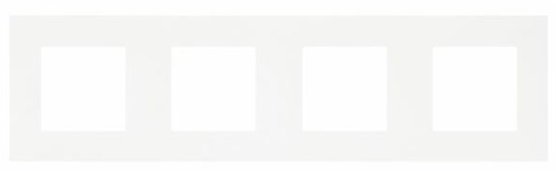 Efapel EFAPEL QUADRO45 RAMKA 4-KROTNA BIAŁY MAT 45940 TBM