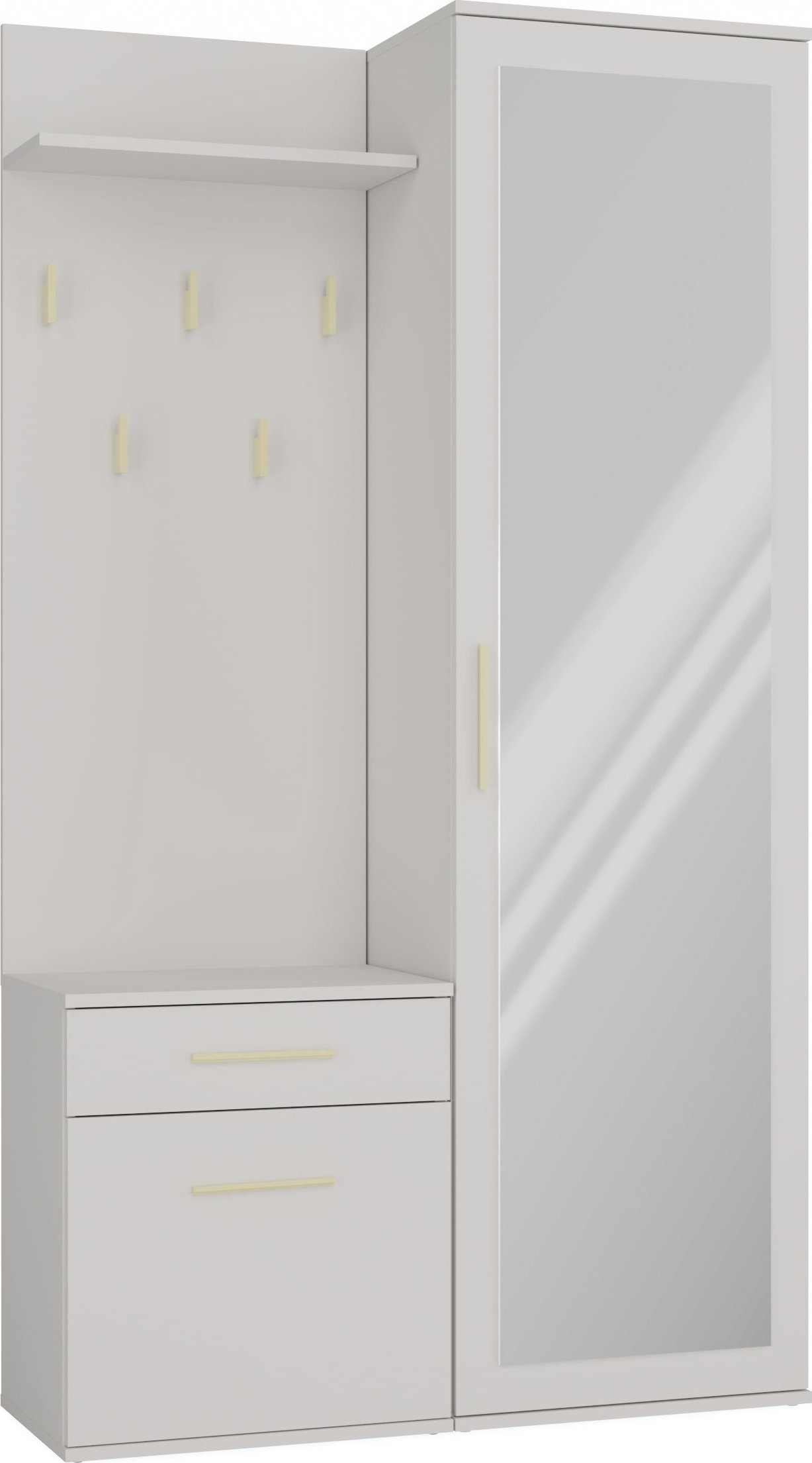 Topeshop GARDEROBA DUO KASZMIR