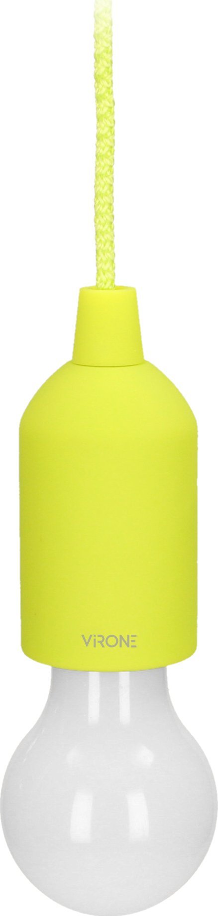 Orno Bateryjna lampka nocna na sznurku 1W LED, 3 x AAA, limonkowa