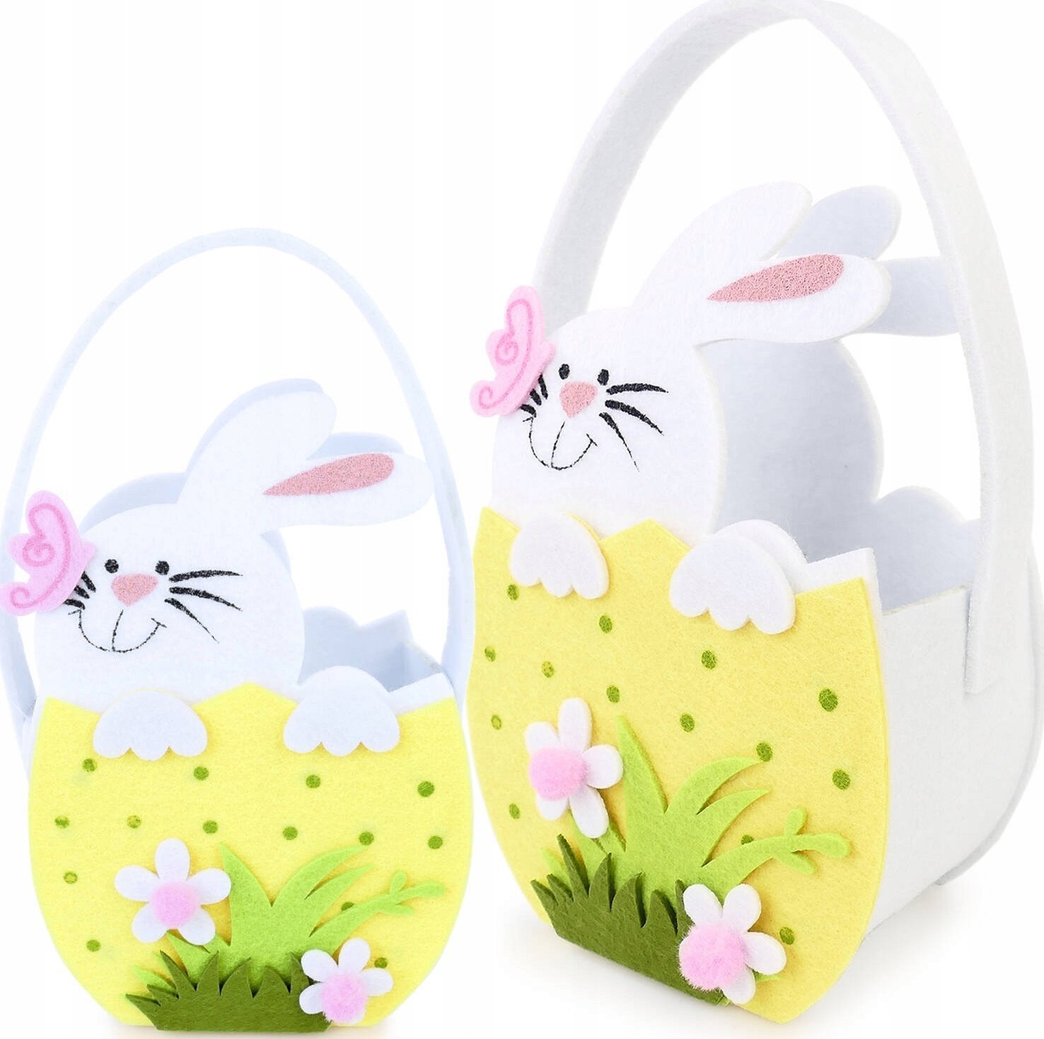 Koszyczek wielkanocny królik 6szt 176050