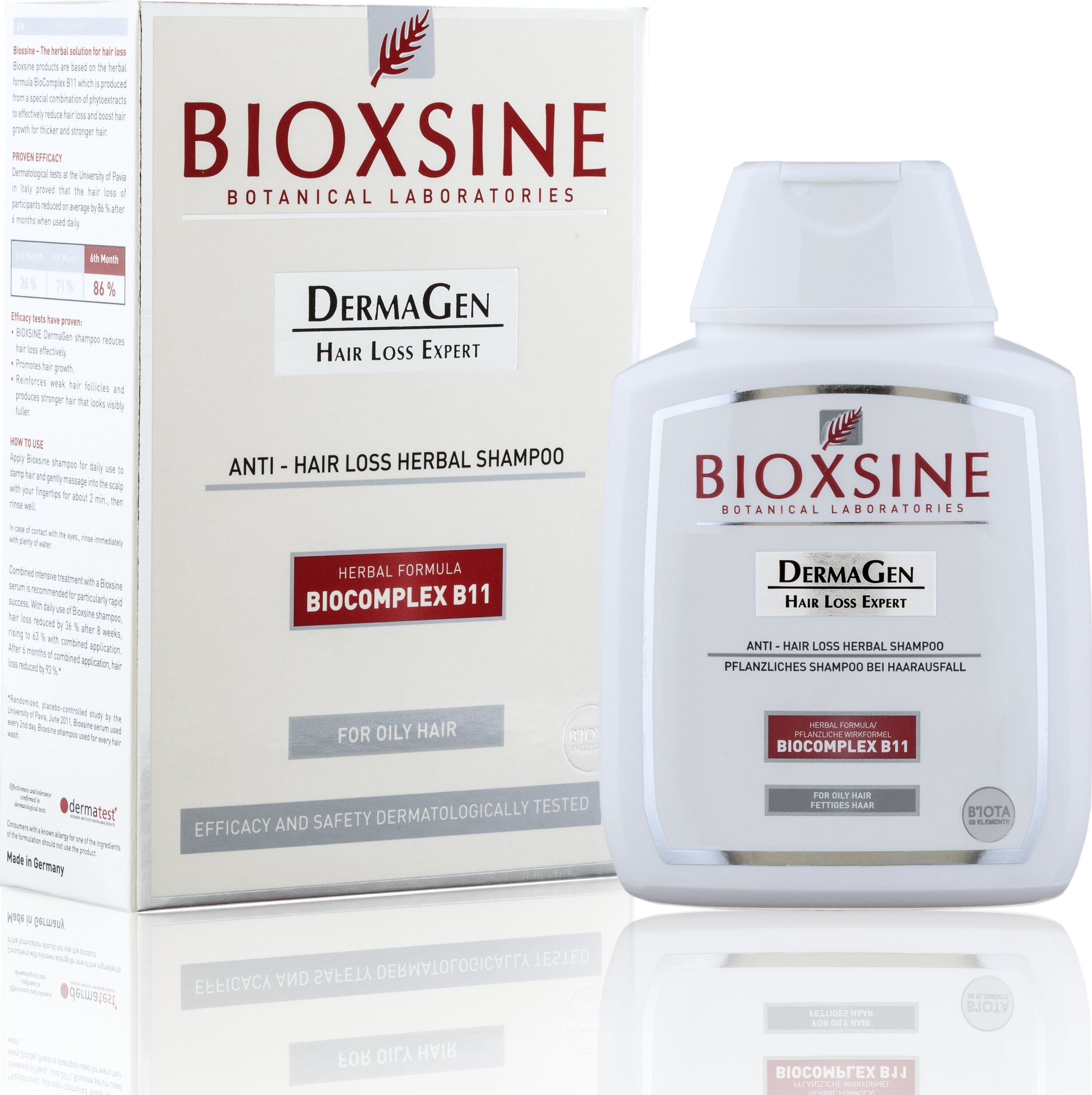 Bioxsine Anti-Hair Loss Herbal Shampoo 300ml