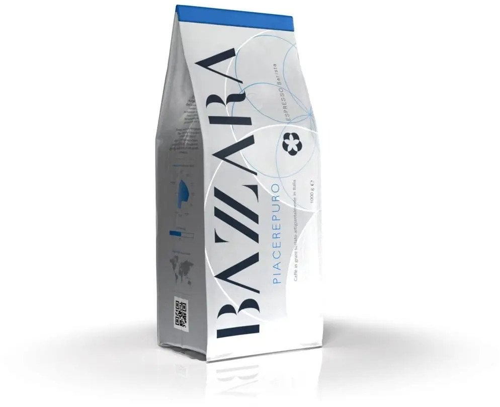 Kawa ziarnista Bazzara Kawa ziarnista PIACEREPURO 1000 g
