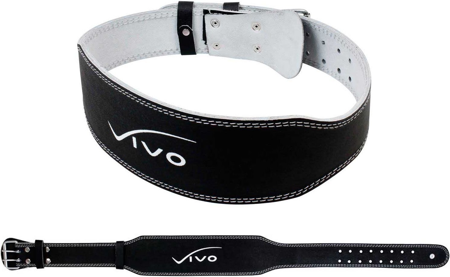 Vivo Pas kulturystyczny skóra 5085 czarny r. XS