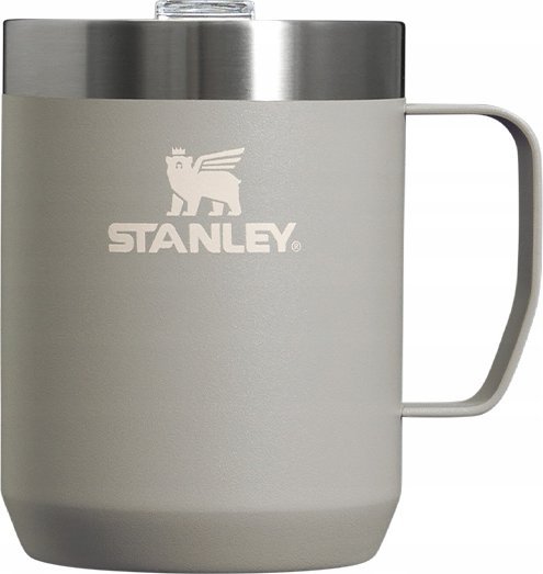 Stanley Camp Mug Kubek termiczny, szary, 0.23L (10-11444-039)