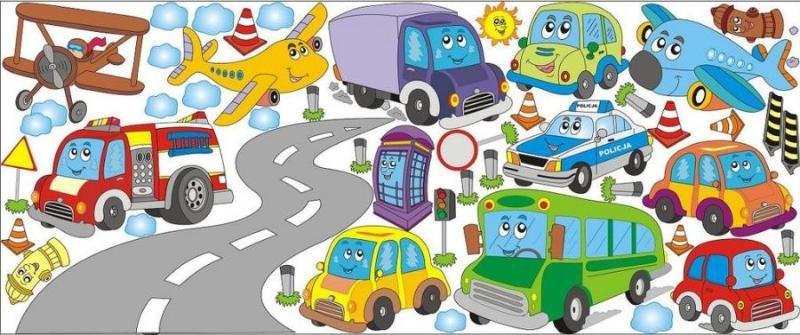 naSciane Naklejki XL AUTA SAMOCHODY POJAZDY CARS