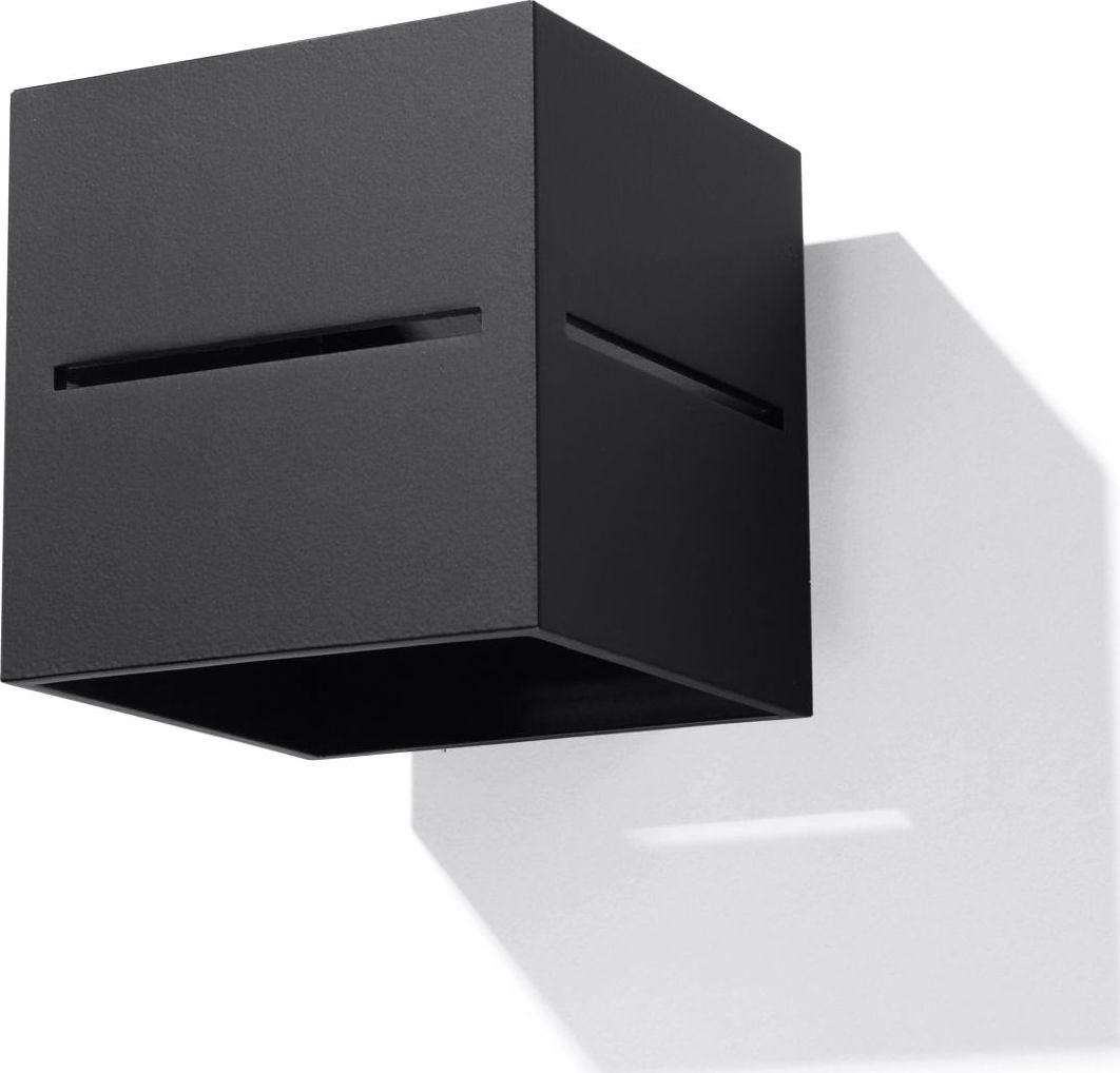 Kinkiet Lumes Minimalistyczny kinkiet E731-Lobi - czarny