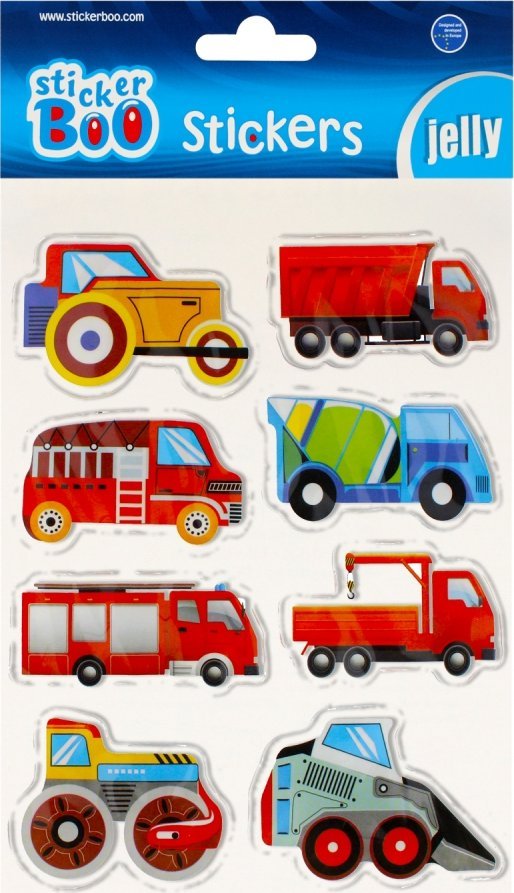 Sticker BOO Naklejki Sticker BOO Autka