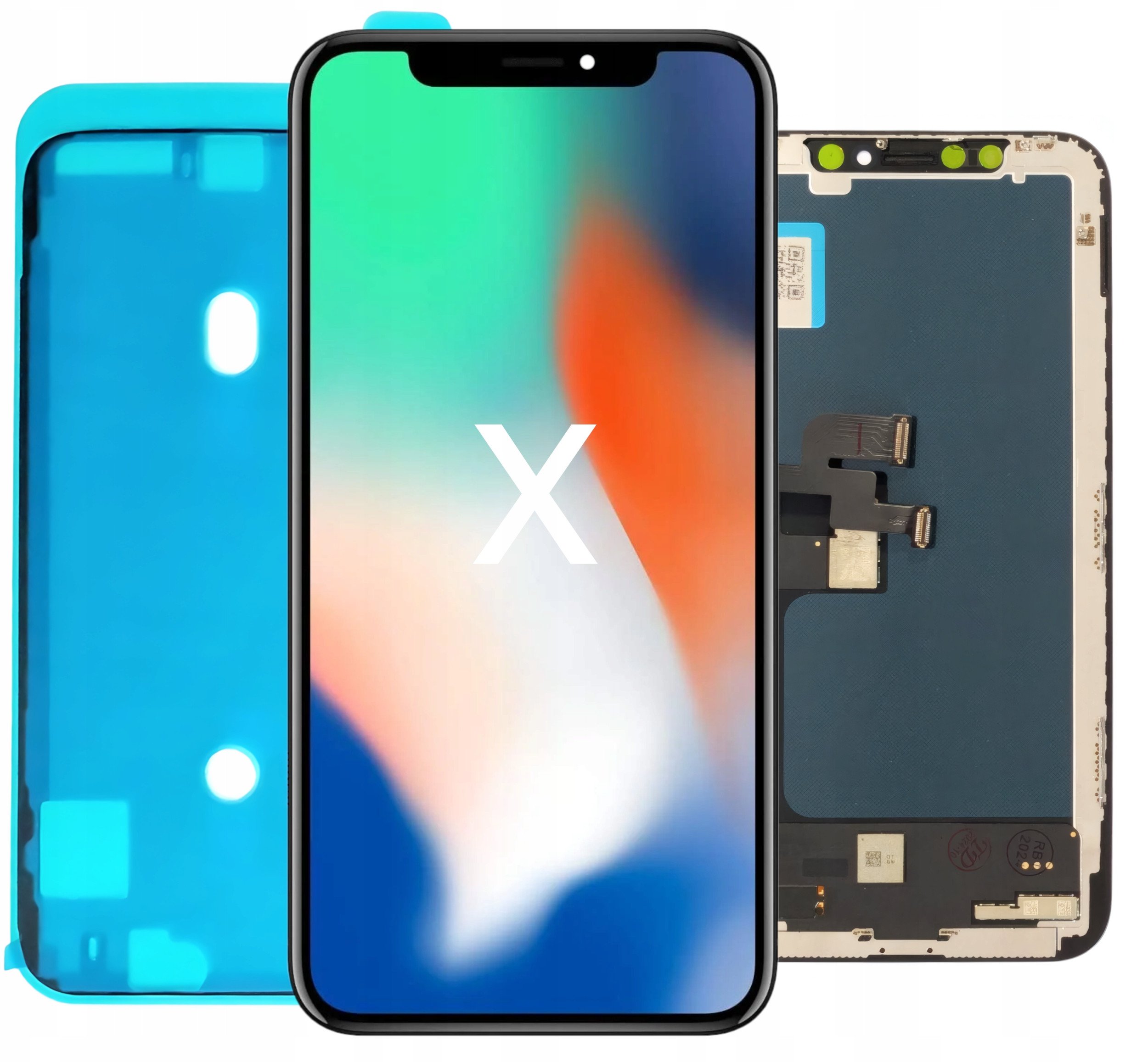 Wyświetlacz do iPhone X Ekran LCD Incell A1865 A1901 +Uszczelka (5904858380480)