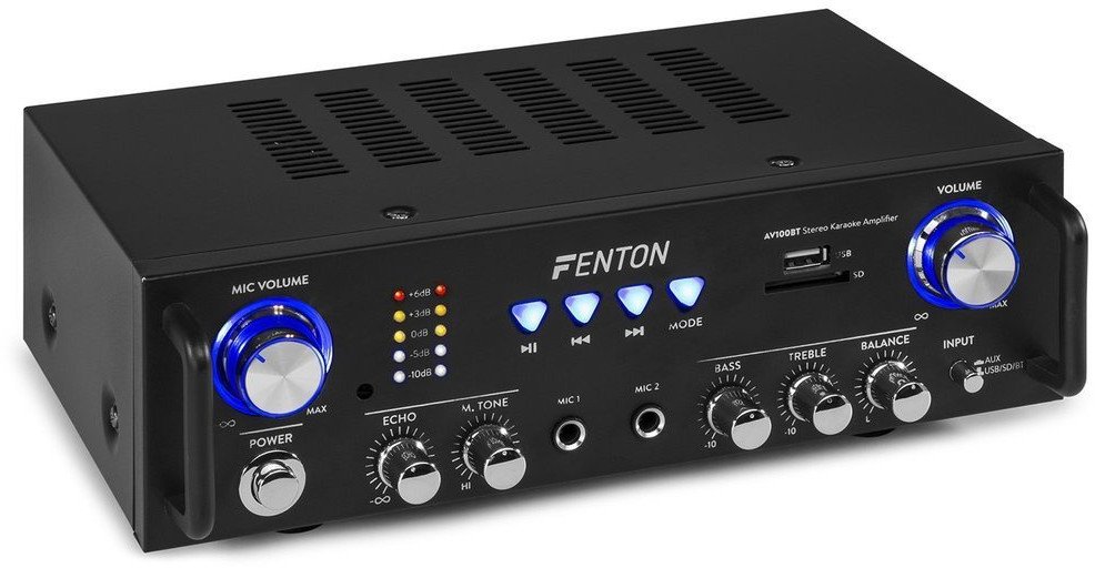 Wzmacniacz HiFi 2x 50W BT Stereo AV100 Fenton one size