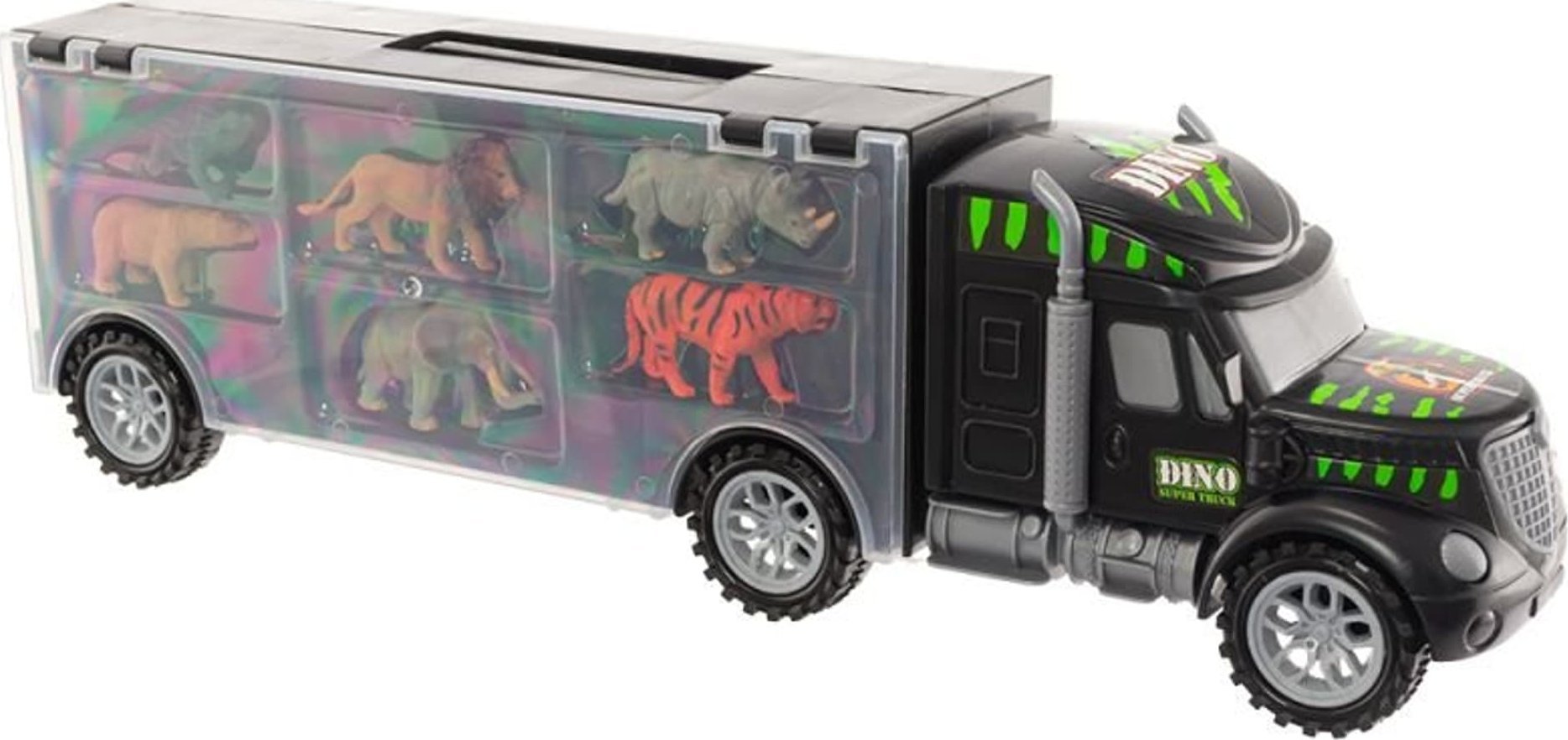 EUROBABY ZABAWKI Zabawka laweta ze zwierzętami