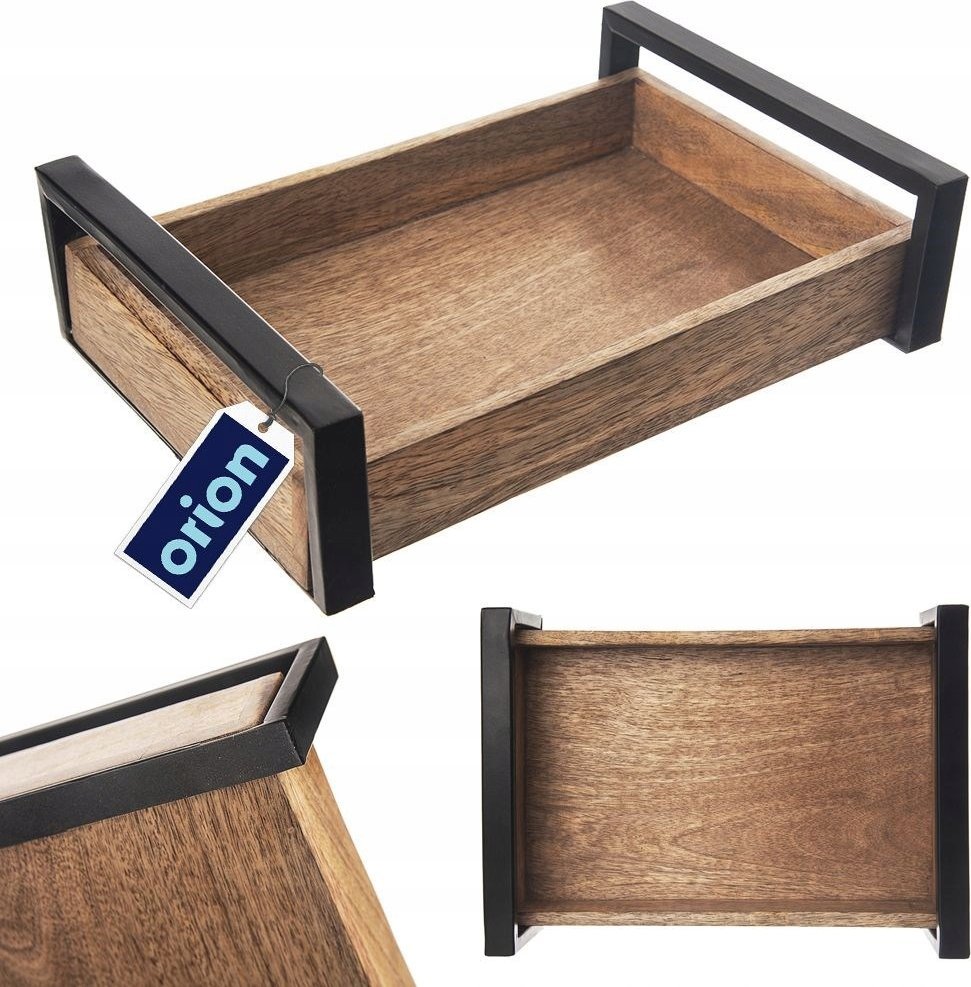 Orion Taca do serwowania drewniana MANGO 30,5x22 cm
