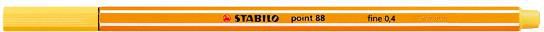 Stabilo Cienkopis point88 żółty p10 - 88/44