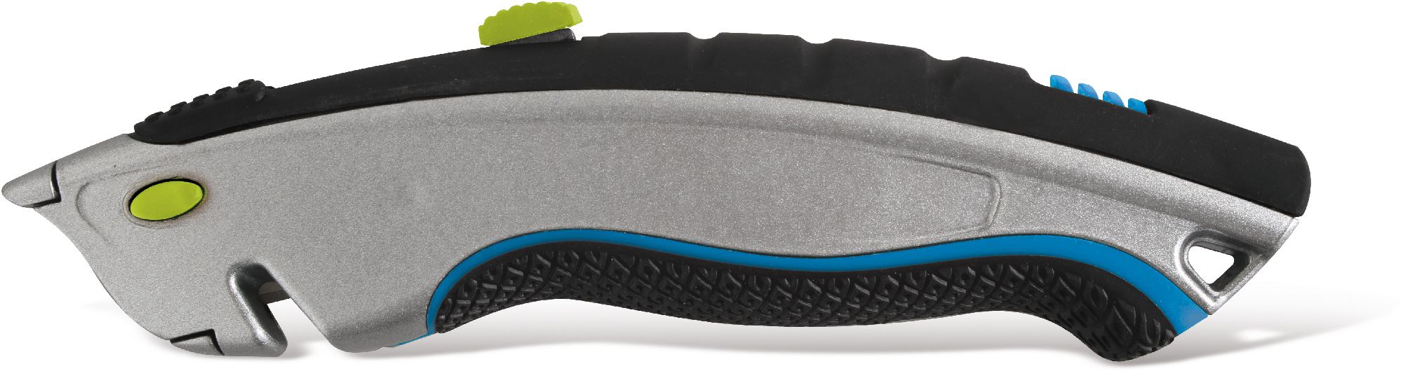 Högert Technik Nóż z ostrzem trapezowym z blokadą + 3 ostrza (HT4C622)