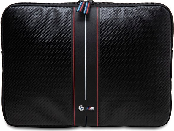 Etui BMW Sleeve BMCS16COMSCAKR 16" black/black Carbon Red Stripes