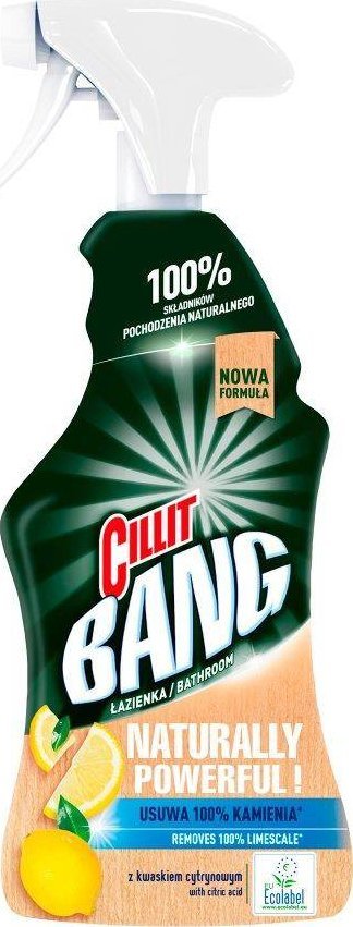 Cillit Cillit Bang Natural Kuchnia Łazienka Spray 750ml