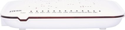 Terminal sieciowy ZTE ZTE F660 V3 | ONT | 2,4GHz WiFi, 1x GPON, 1x RJ45 1000Mb/s, 3x RJ45 100Mb/s, 2x RJ11, 1x USB